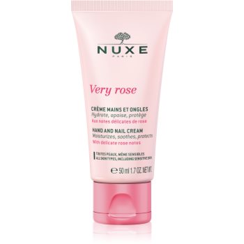 Nuxe Very Rose Hand And Nail Cream maini si unghii cu apă de trandafiri