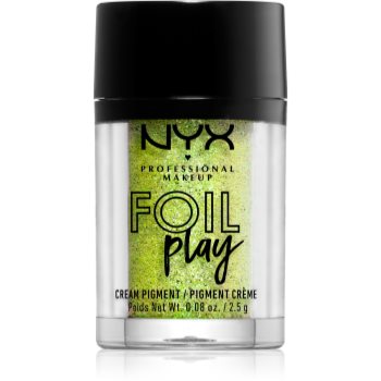 NYX Professional Makeup Foil Play pigment cu sclipici