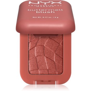 NYX Professional Makeup Buttermelt Blush fard de obraz sub forma de pudra