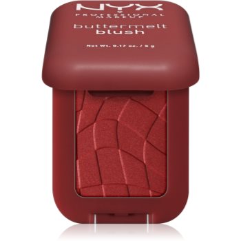 NYX Professional Makeup Buttermelt Blush fard de obraz sub forma de pudra