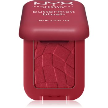 NYX Professional Makeup Buttermelt Blush fard de obraz sub forma de pudra