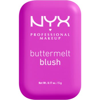 NYX Professional Makeup Buttermelt Blush fard de obraz sub forma de pudra