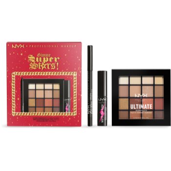 NYX Professional Makeup Gimme SuperStars! Eye Look Kit set cadou pentru ochi