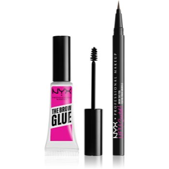 NYX Professional Makeup Eyebrow set kit pentru sprâncene