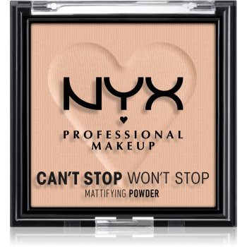 NYX Professional Makeup Can\'t Stop Won\'t Stop Mattifying Powder pudra matuire