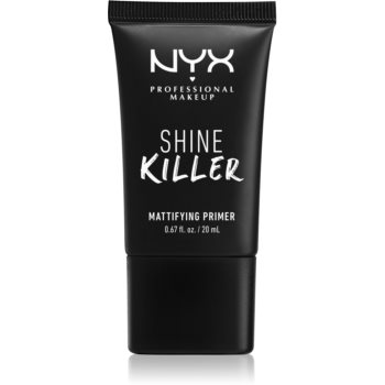 NYX Professional Makeup Shine Killer bază de machiaj matifiantă, sub fondul de ten notino.ro