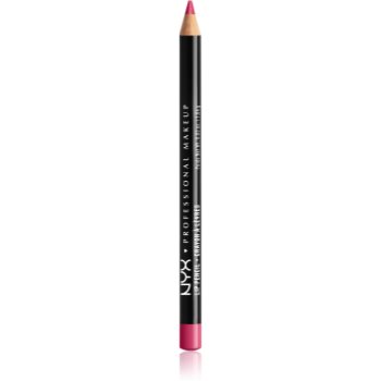 NYX Professional Makeup Slim Lip Pencil creion de buze cu trasare precisă