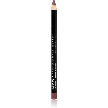 NYX Professional Makeup Slim Lip Pencil creion de buze cu trasare precisă notino.ro