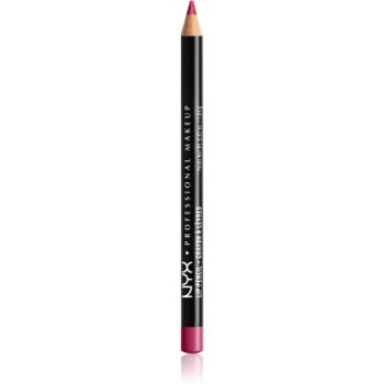 NYX Professional Makeup Slim Lip Pencil creion de buze cu trasare precisă