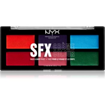 NYX Professional Makeup SFX Face & Body Paint paletă de farduri pentru obraji corp si fata notino.ro