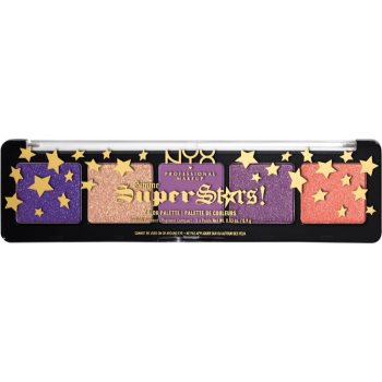 NYX Professional Makeup Gimme SuperStars! Shadow Palette paletă cu farduri de ochi