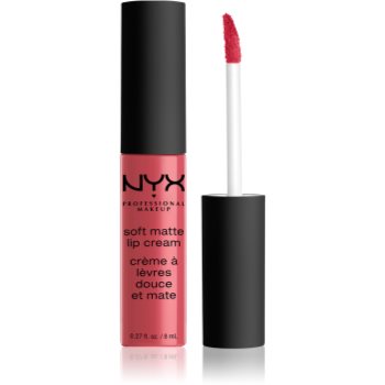 NYX Professional Makeup Soft Matte Lip Cream ruj lichid mat, cu textură lejeră accesorii imagine noua