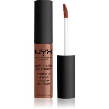 NYX Professional Makeup Soft Matte Lip Cream ruj lichid mat, cu textură lejeră notino.ro