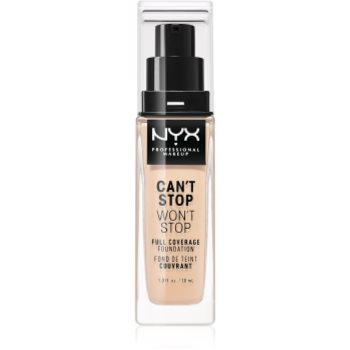 NYX Professional Makeup Can't Stop Won't Stop fond de ten cu acoperire ridicată imagine 2021 notino.ro