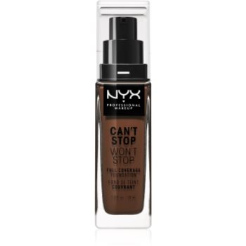 NYX Professional Makeup Can\'t Stop Won\'t Stop Full Coverage Foundation fond de ten cu acoperire ridicată