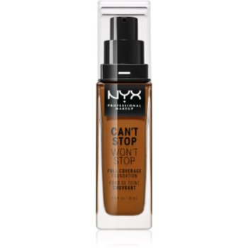 NYX Professional Makeup Can\'t Stop Won\'t Stop fond de ten cu acoperire ridicată