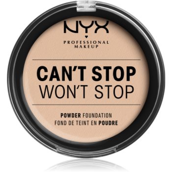 NYX Professional Makeup Can\'t Stop Won\'t Stop Powder Foundation pudra machiaj