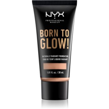 NYX Professional Makeup Born To Glow make-up lichid stralucitor imagine 2021 notino.ro