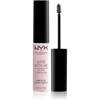 NYX Professional Makeup Bare With Me Hemp Brow Setter gel pentru sprancene notino.ro