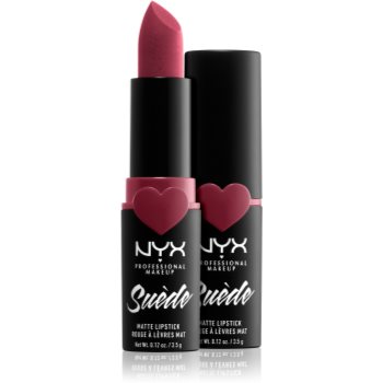 NYX Professional Makeup Suede Matte Lipstick ruj mat notino.ro Cosmetice și accesorii