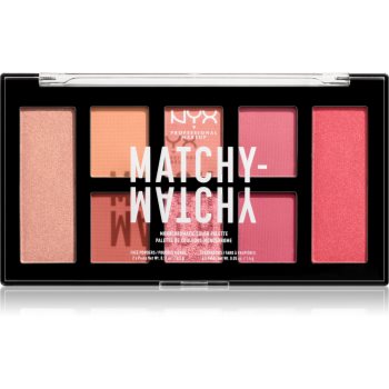 NYX Professional Makeup Matchy-Matchy paletă cu farduri de ochi