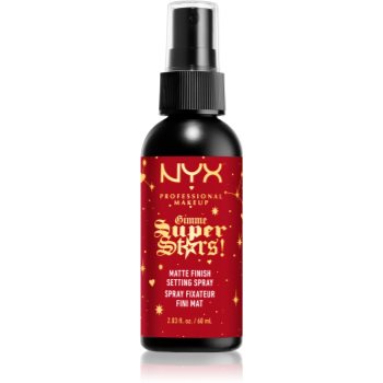 NYX Professional Makeup Gimme SuperStars! Matte Setting Spray fixator make-up