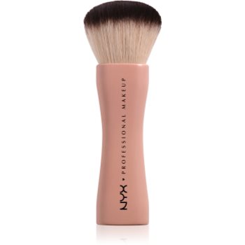 NYX Professional Makeup Buttermelt Bronzer pensula pentru bronzer