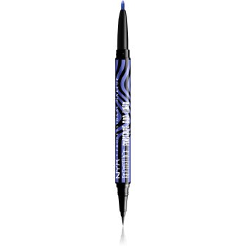 NYX Professional Makeup Beetlejuice Pinstripe Duo Liner tus de ochi 2 in 1