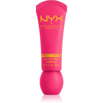 NYX Professional Makeup Smushy Matte Lip Balm balsam de buze cu efect matifiant