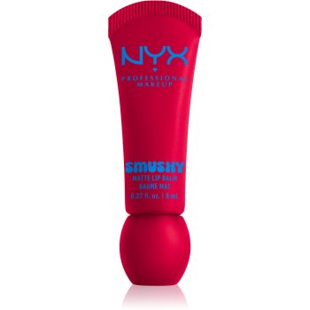 NYX Professional Makeup Smushy Matte Lip Balm balsam de buze cu efect matifiant