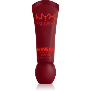 NYX Professional Makeup Smushy Matte Lip Balm balsam de buze cu efect matifiant