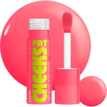 NYX Professional Makeup Fat Cheeks Juicy Blush fard de obraz lichid - 1 | YEO
