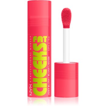 NYX Professional Makeup Fat Cheeks Juicy Blush fard de obraz lichid