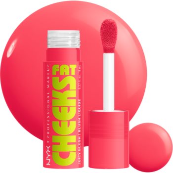 NYX Professional Makeup Fat Cheeks Juicy Blush fard de obraz lichid - 1 | YEO