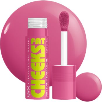 NYX Professional Makeup Fat Cheeks Juicy Blush fard de obraz lichid - 1 | YEO