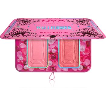 NYX Professional Makeup Bridgerton Royal Blush paleta fard de obraz