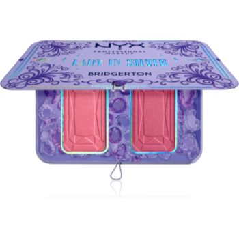 NYX Professional Makeup Bridgerton Royal Blush paleta fard de obraz
