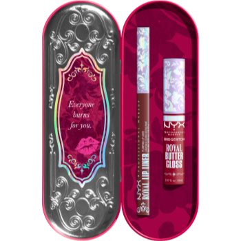 NYX Professional Makeup Bridgerton Royal Treasures set îngrijire buze - imagine 2