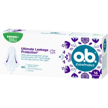 O.b. extra protect super+ comfort tampoane