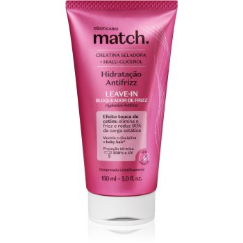 Match. Hydration Anti-Frizz balsam (nu necesita clatire) cu efect de hidratare