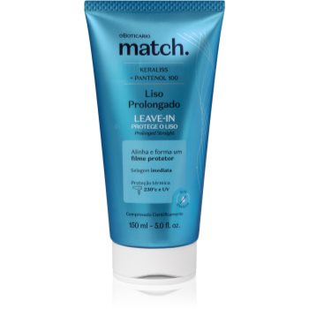 oBoticário Match. Prolonged Smooth balsam fără clătire, cu efect de netezire