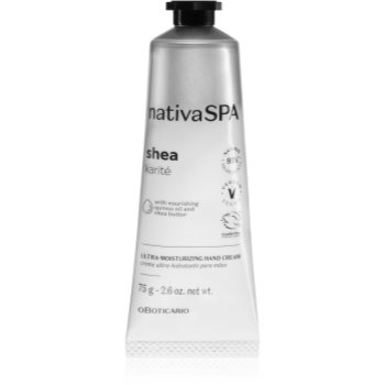 oBoticário Nativa SPA Karité crema de maini