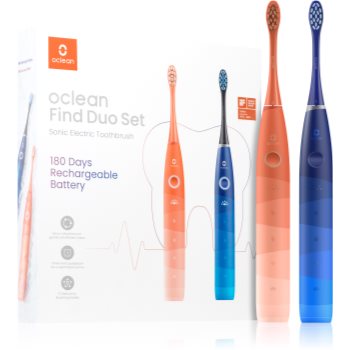 Oclean Find Duo set pentru îngrijirea dentară accesorii imagine noua
