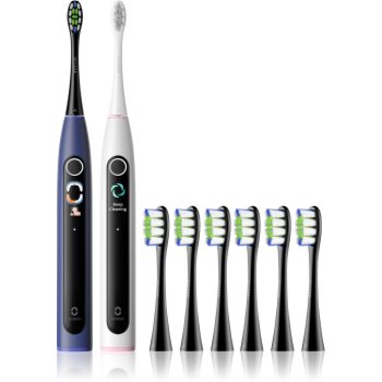 Oclean X Lite Set set de periuțe de dinți și de capete de rezervă