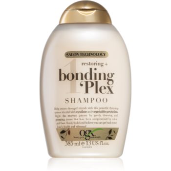 Ogx bonding plex șampon regenerator pentru păr foarte deteriorat și vârfuri despicate