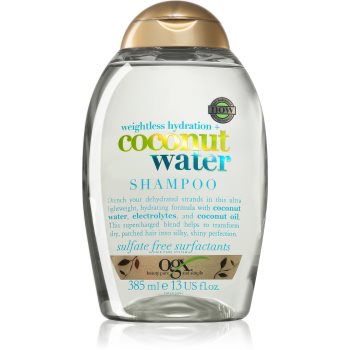 Ogx coconut water sampon hidratant fara greutate pentru par uscat