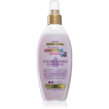 OGX Coconut Miracle Oil fixativ pentru păr, cu fixare ușoară fara aerosoli