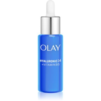 Olay Hyaluronic + Vitamin B5 Day Serum ser facial hidratant cu acid hialuronic