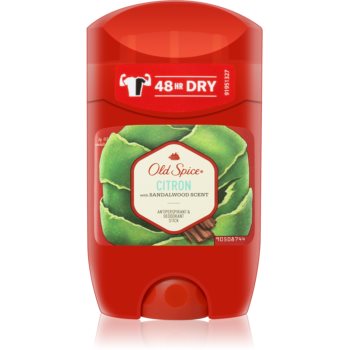 Old Spice Citron with Sandalwood Scent antiperspirant si deodorant solid notino.ro