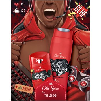 Old spice wolfthorn wolf gamer set cadou (pentru barbati)